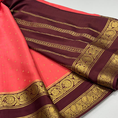 Pure Mysore Crepe Silk Saree
