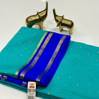 Pure Mysore Crepe Silk Saree
