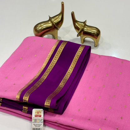 Pure Mysore Crepe Silk Saree