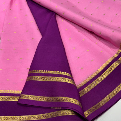 Pure Mysore Crepe Silk Saree