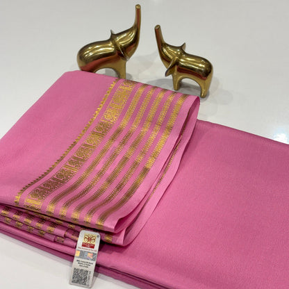 Pure Mysore Crepe Silk Saree