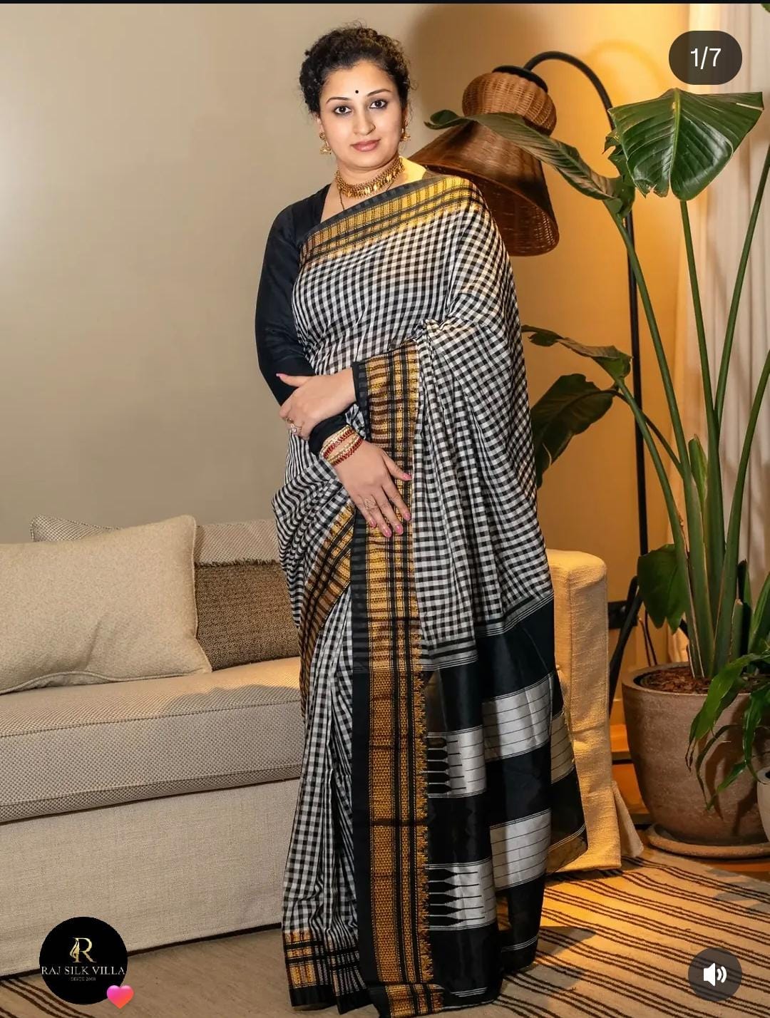 Ilkal Cotton Saree
