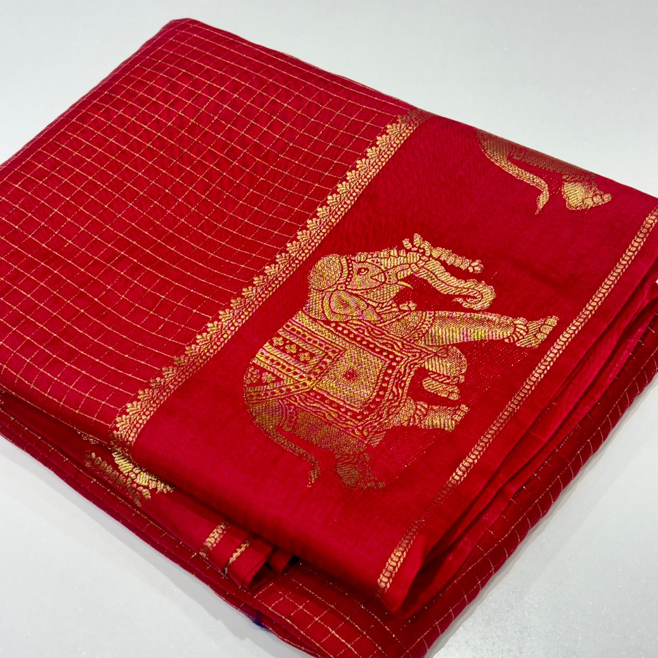Mysore Crepe Saree