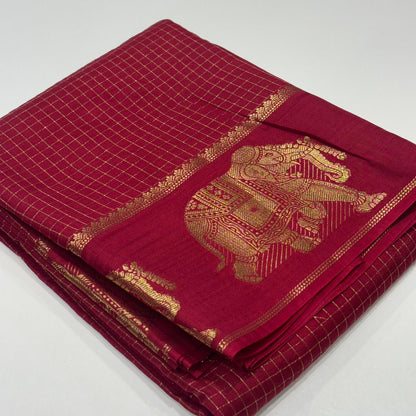Mysore Crepe Saree