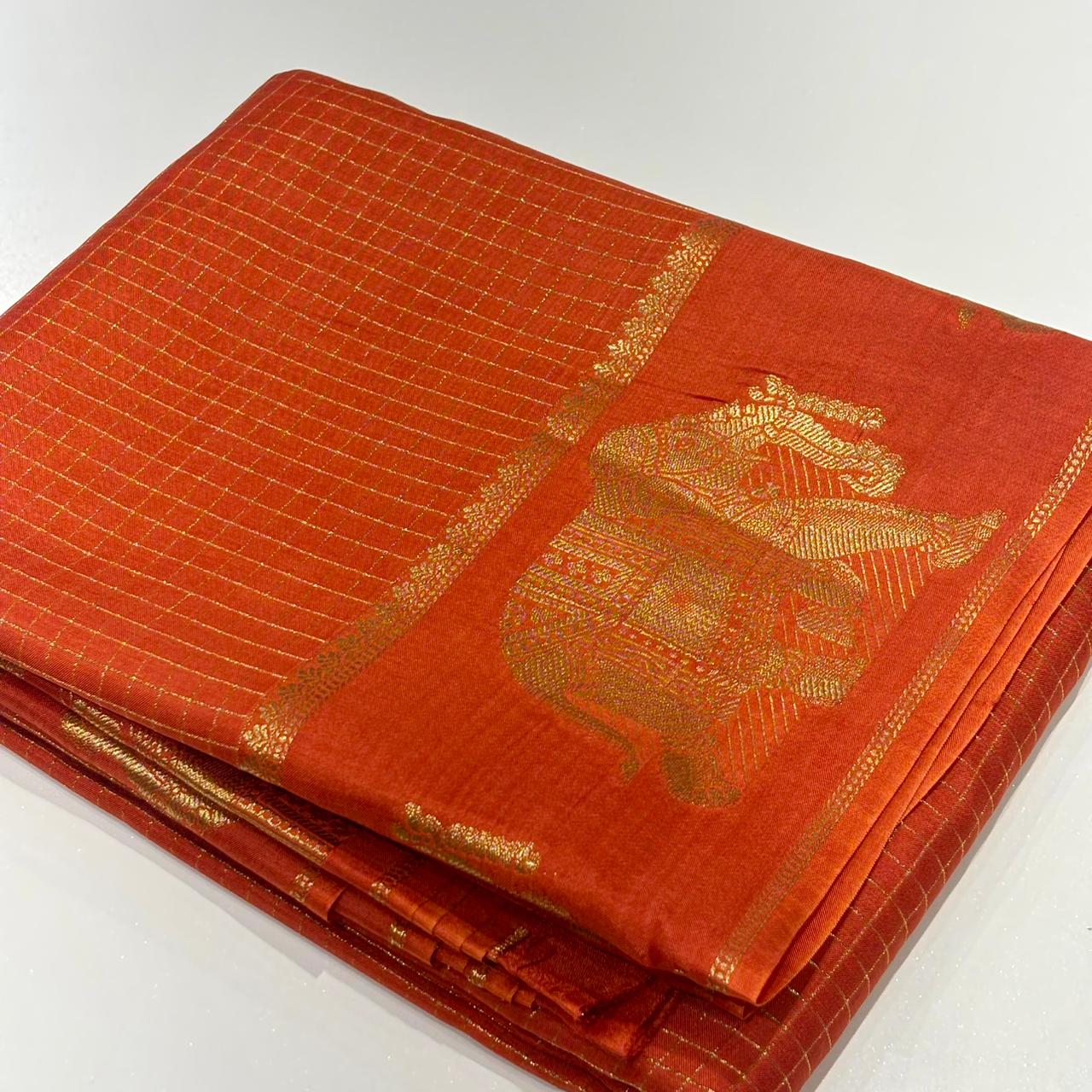 Mysore Crepe Saree