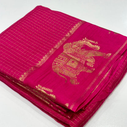 Mysore Crepe Saree