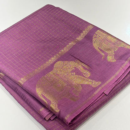 Mysore Crepe Saree
