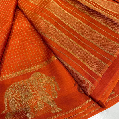 Mysore Crepe Saree