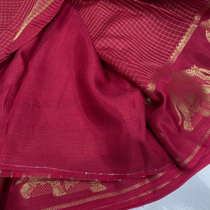 Mysore Crepe Saree