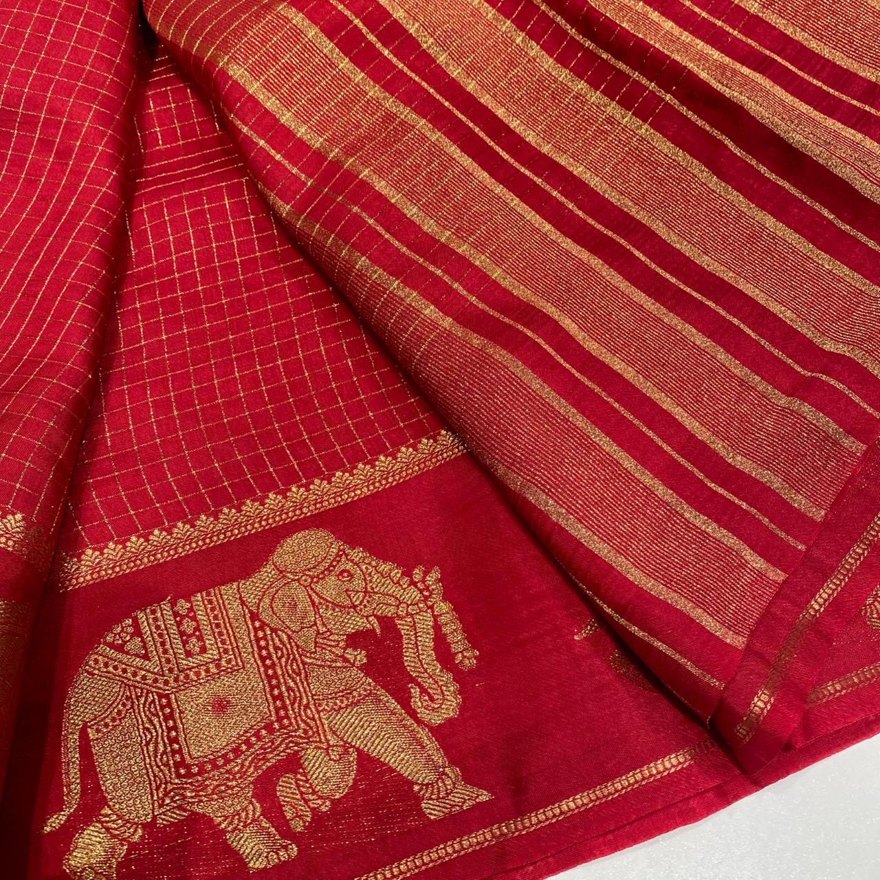 Mysore Crepe Saree