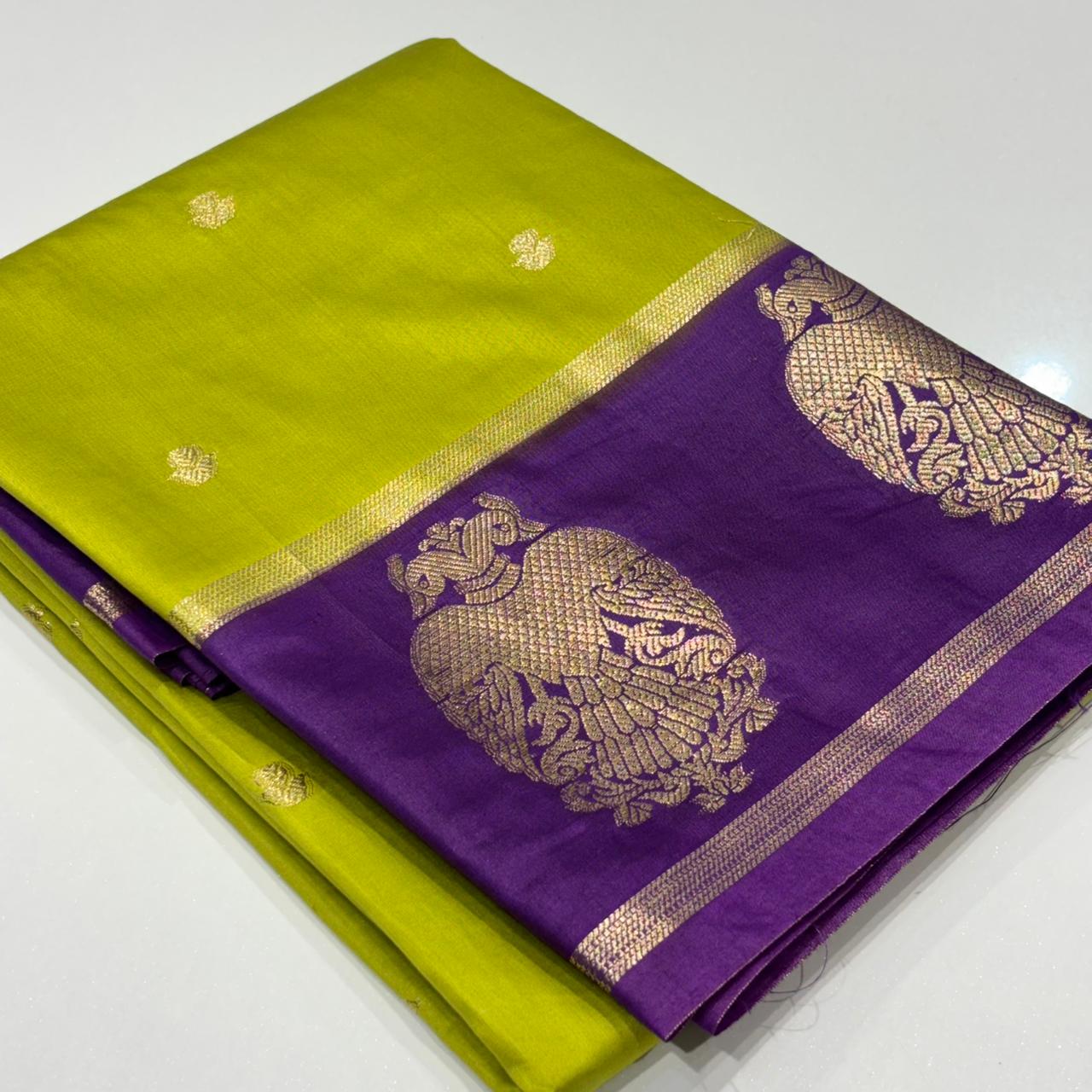 Chanderi Crepe Saree