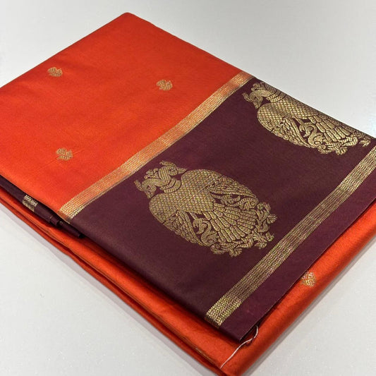 Chanderi Crepe Saree