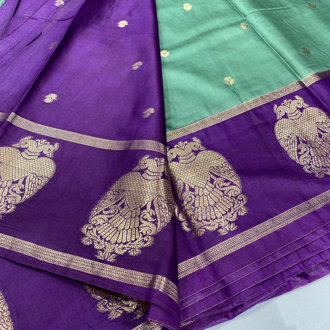 Chanderi Crepe Saree