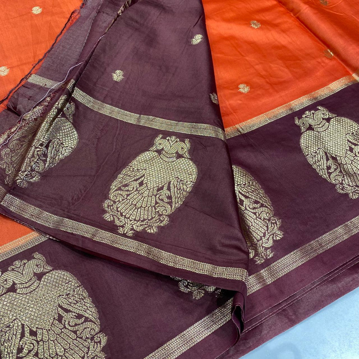 Chanderi Crepe Saree