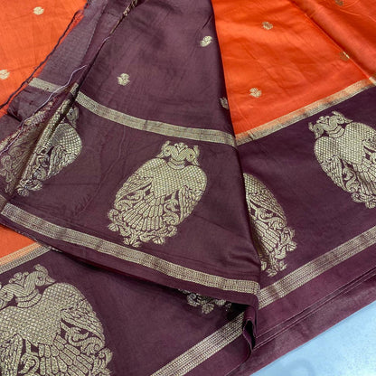 Chanderi Crepe Saree