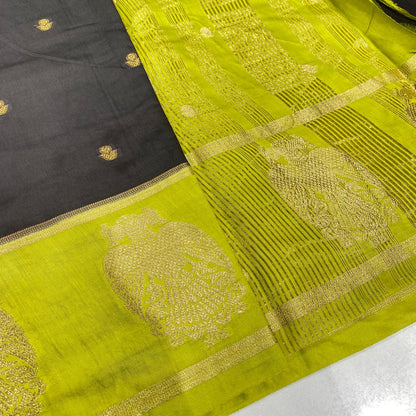 Chanderi Crepe Saree