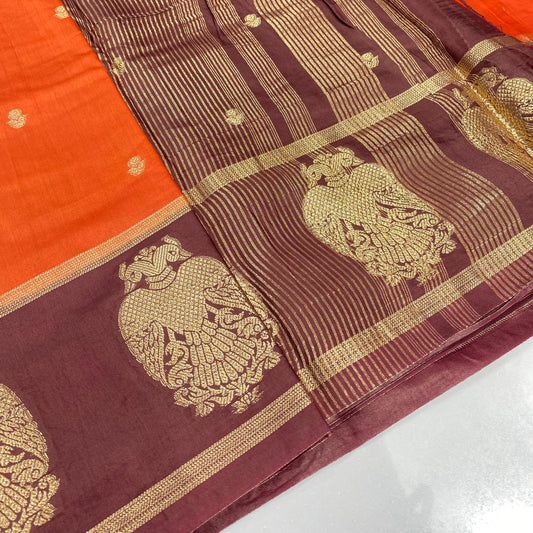 Chanderi Crepe Saree