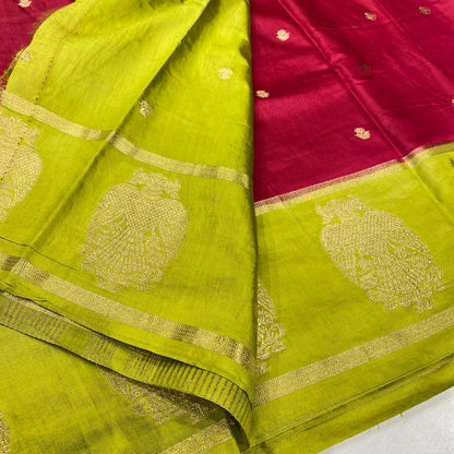 Chanderi Crepe Saree