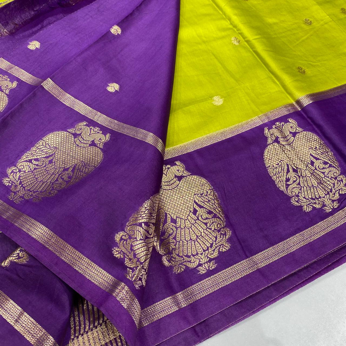 Chanderi Crepe Saree