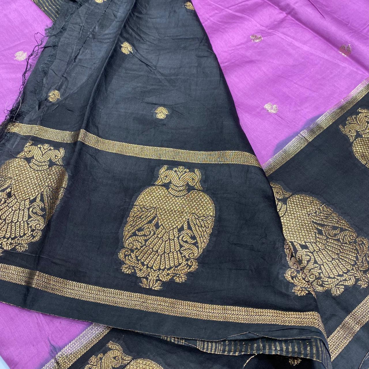 Chanderi Crepe Saree