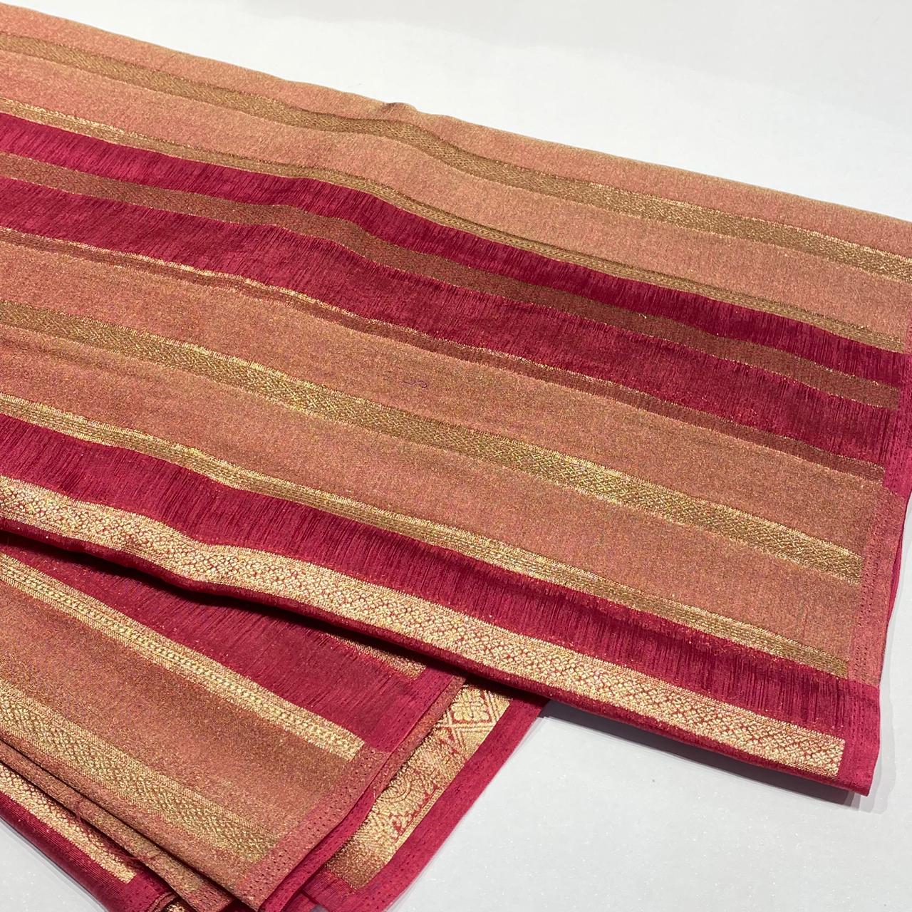 Designer Tissue Organza Saree