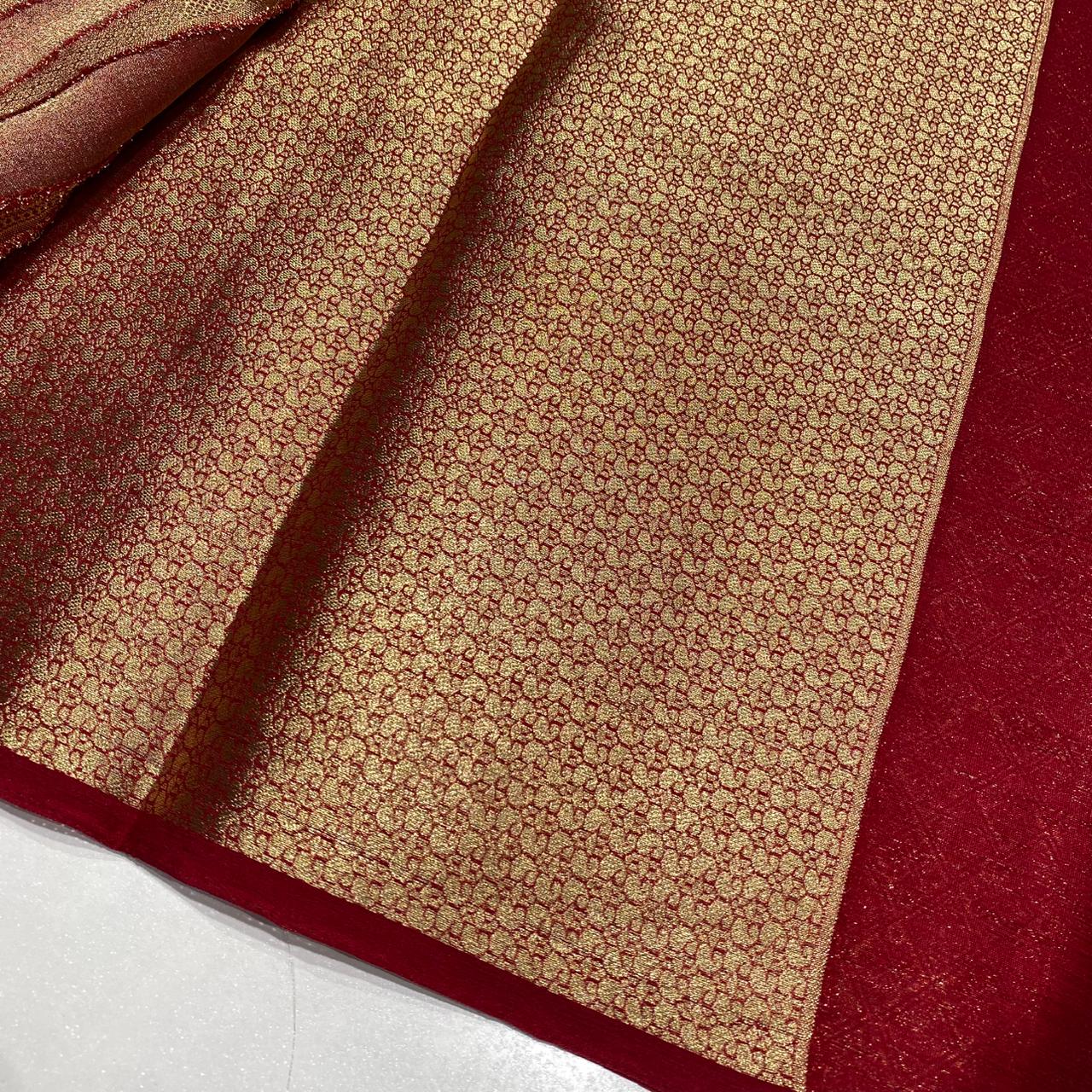 Designer Tissue Organza Saree