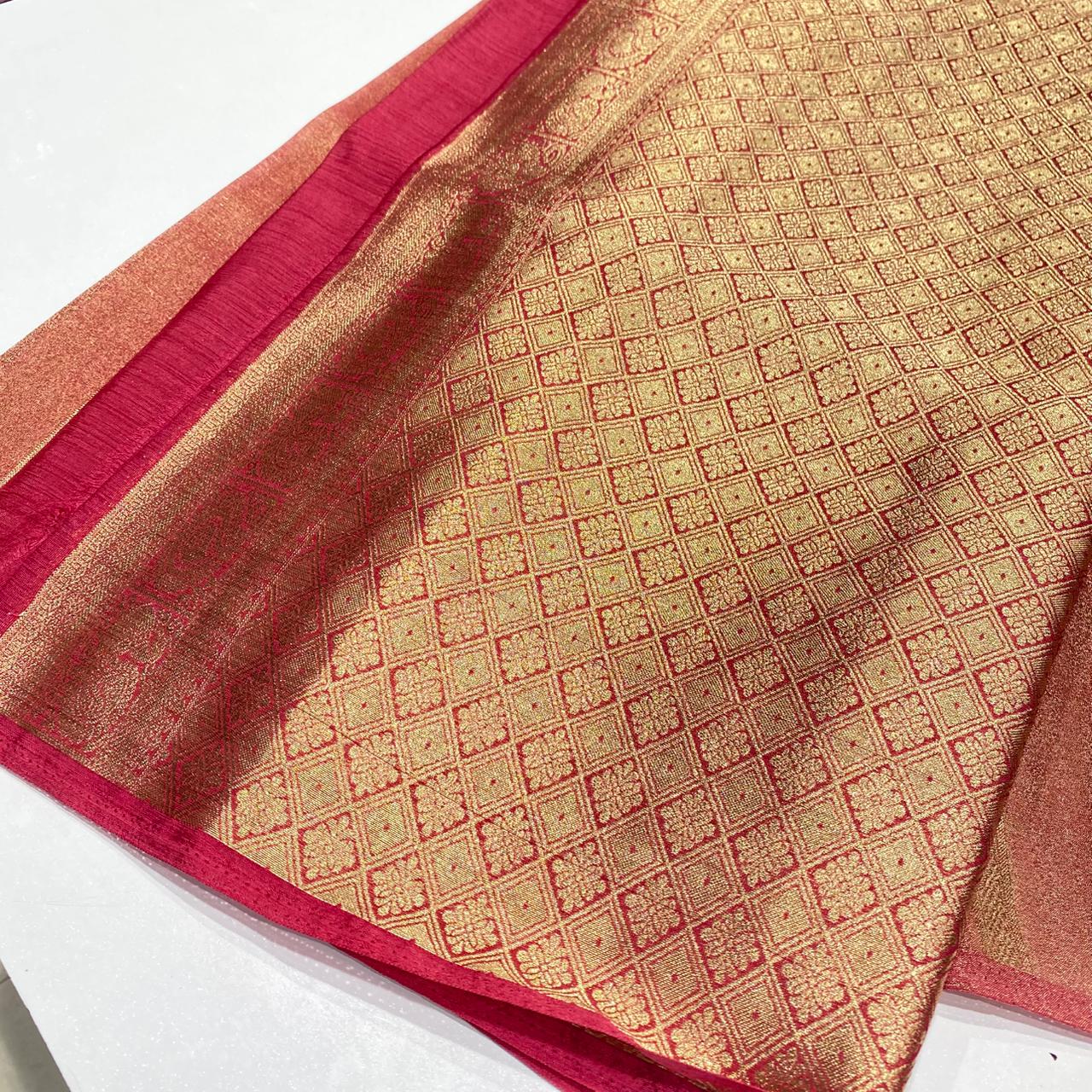Designer Tissue Organza Saree