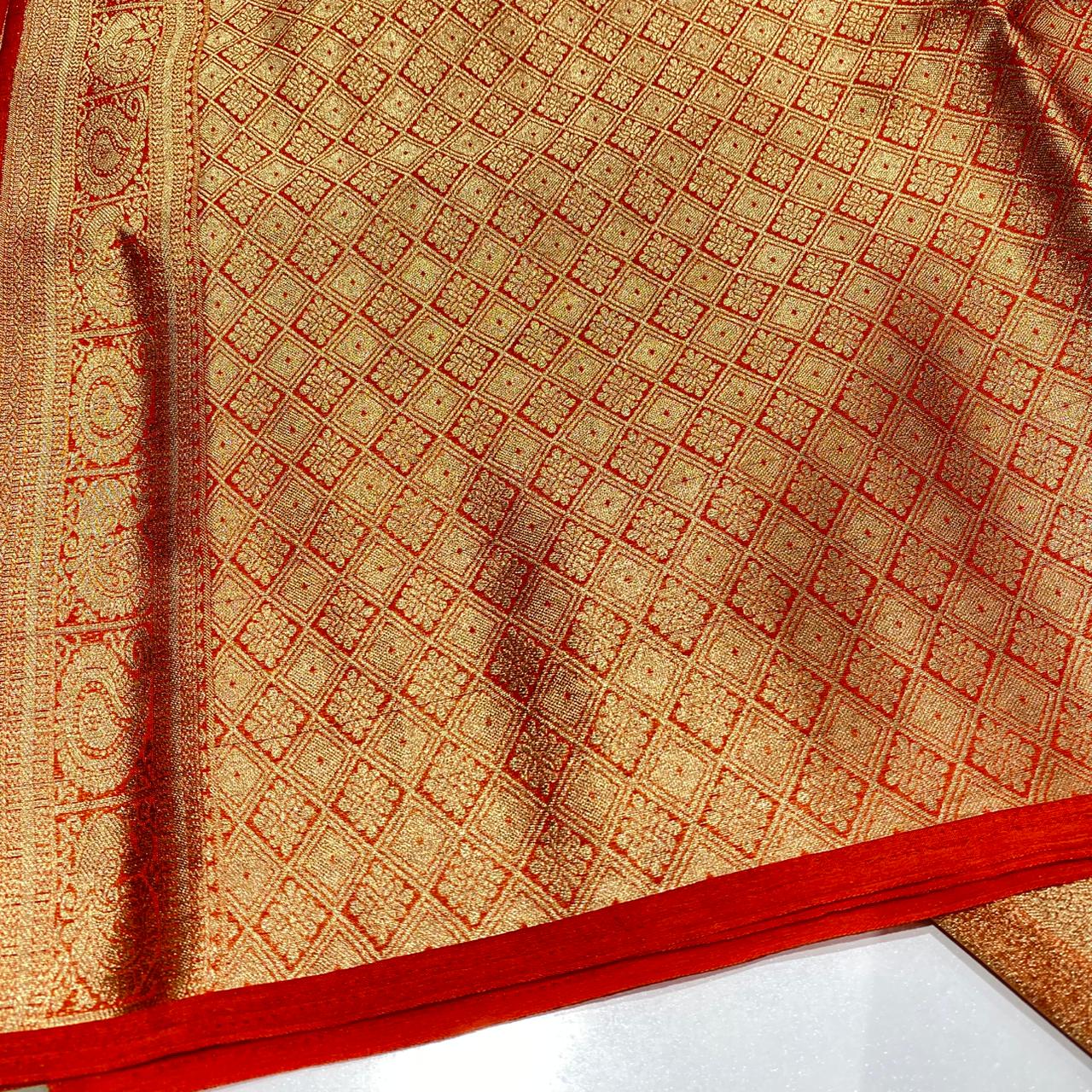 Designer Tissue Organza Saree
