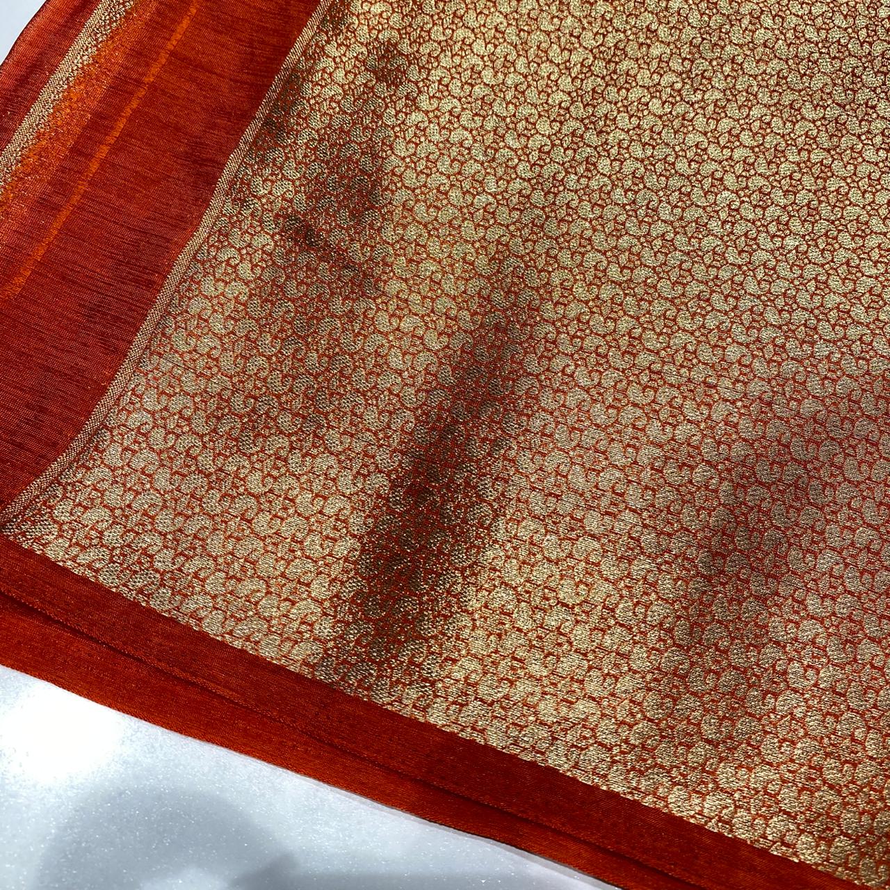 Designer Tissue Organza Saree