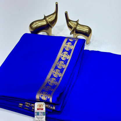 Pure Mysore Crepe Silk Saree