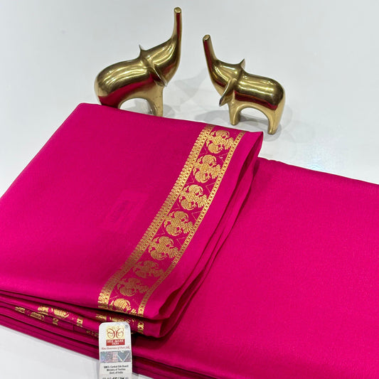 Pure Mysore Crepe Silk Saree
