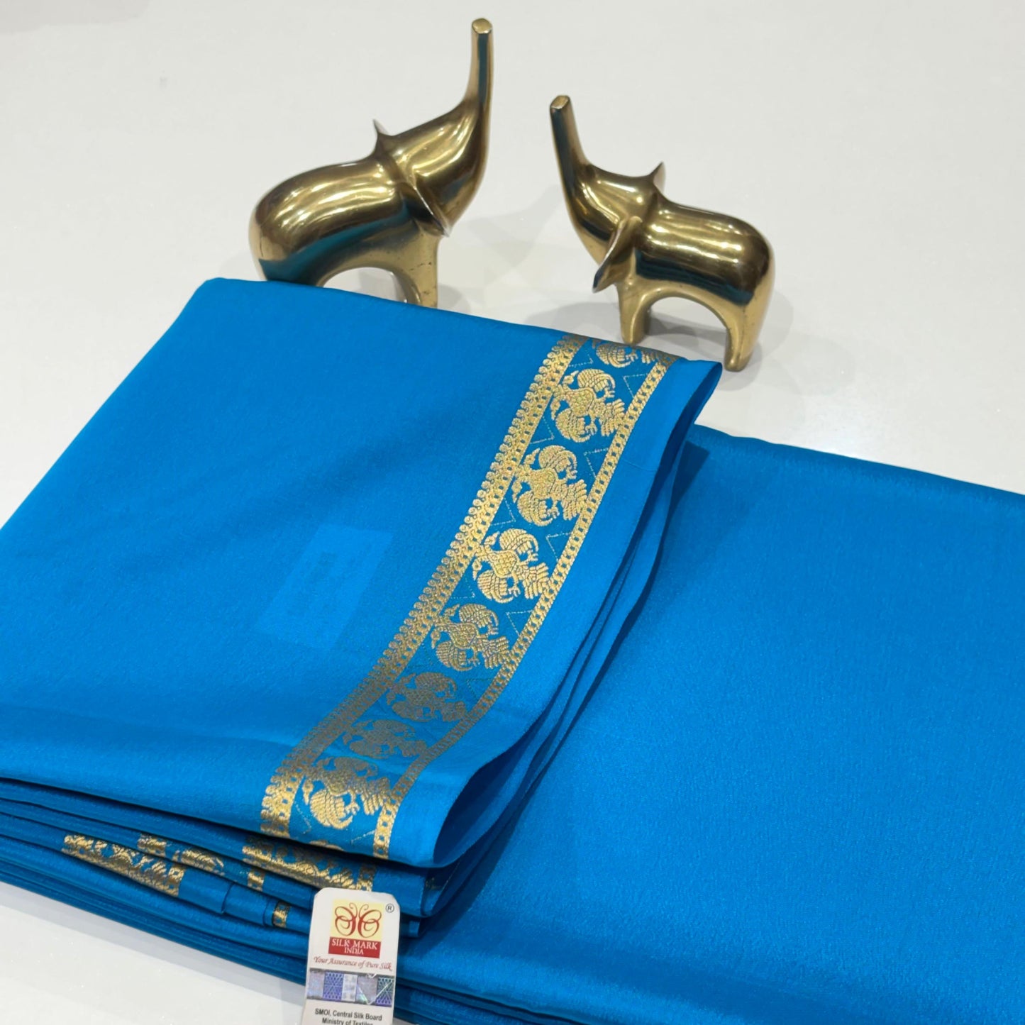 Pure Mysore Crepe Silk Saree