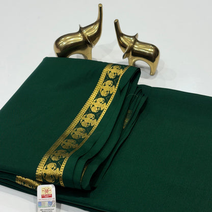 Pure Mysore Crepe Silk Saree