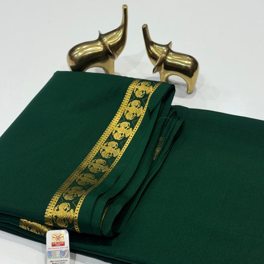 Pure Mysore Crepe Silk Saree