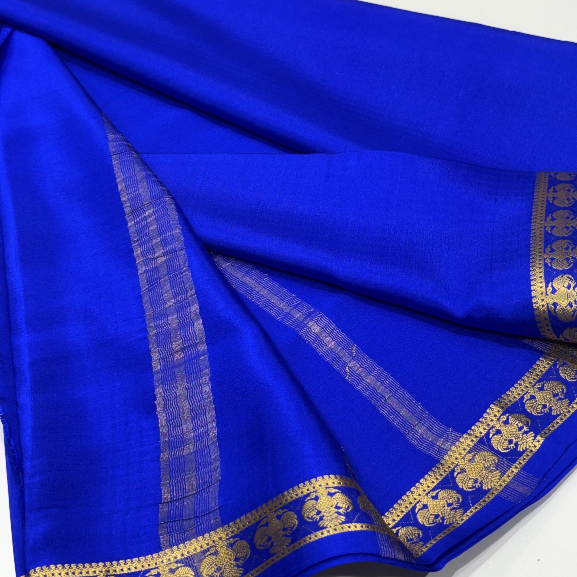 Pure Mysore Crepe Silk Saree