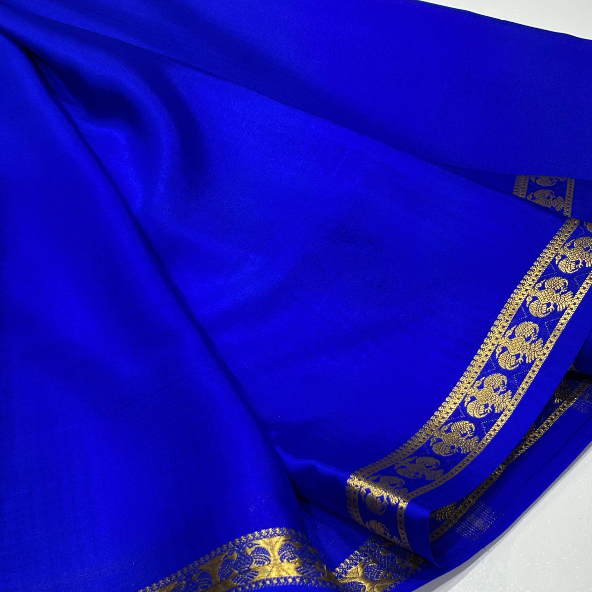 Pure Mysore Crepe Silk Saree