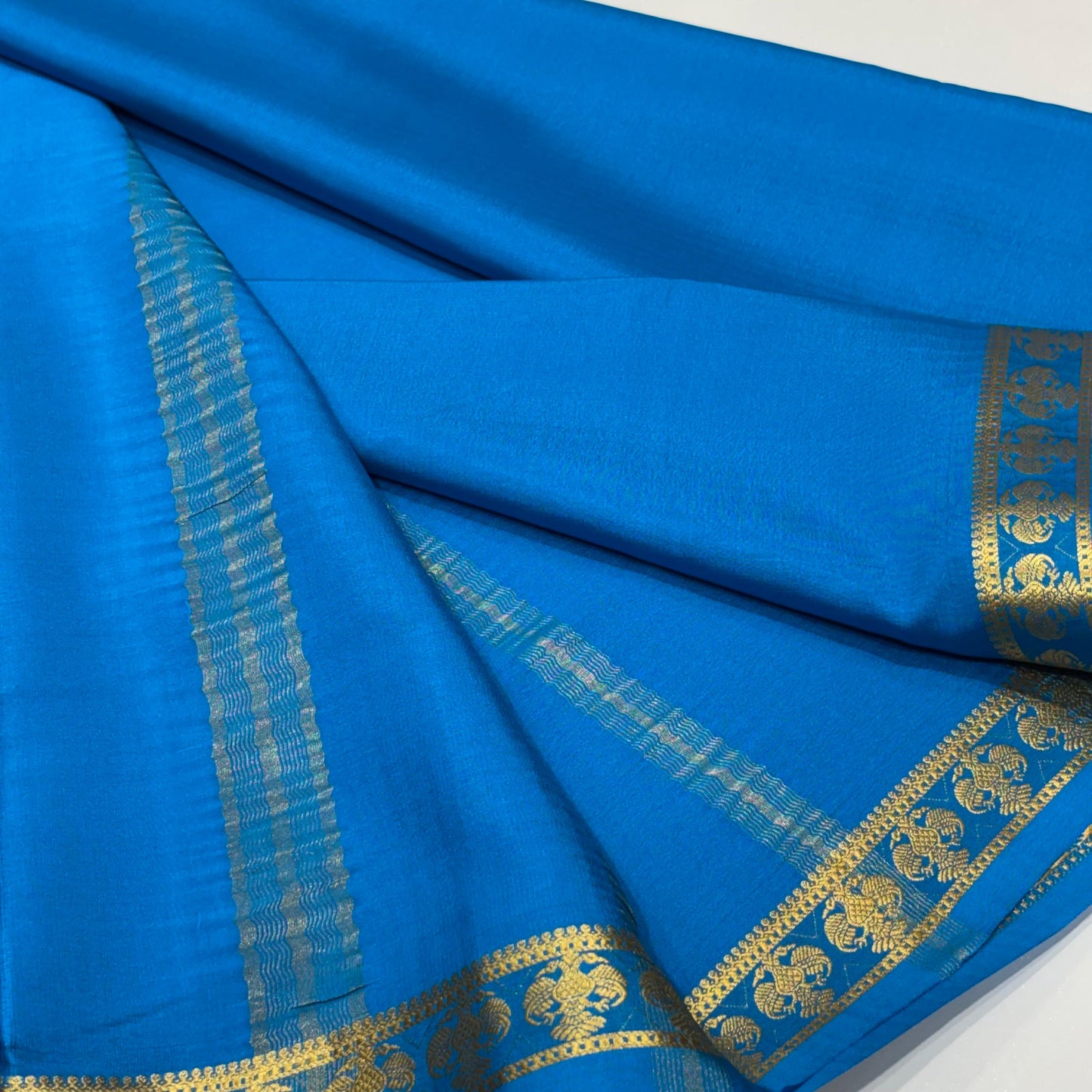 Pure Mysore Crepe Silk Saree