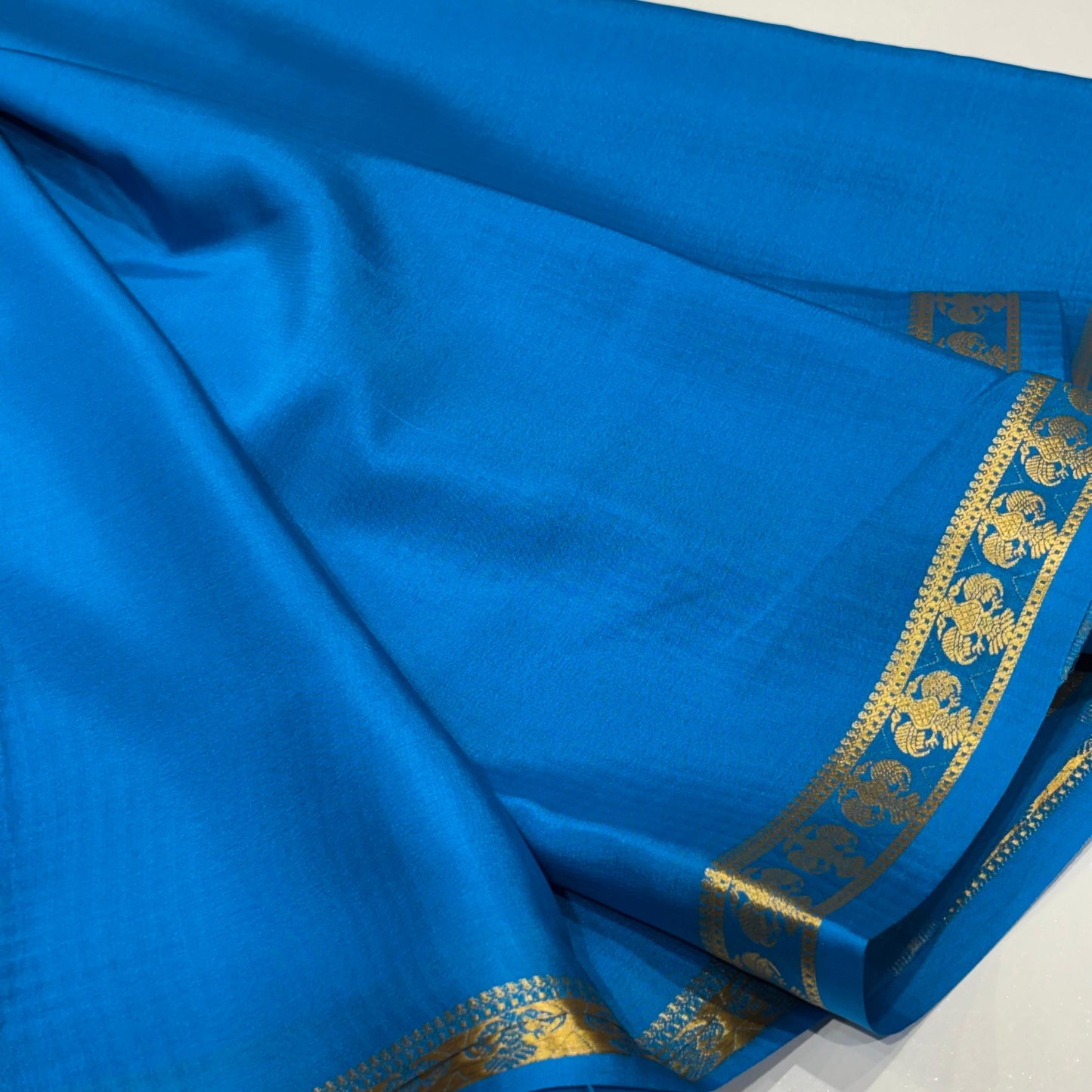 Pure Mysore Crepe Silk Saree