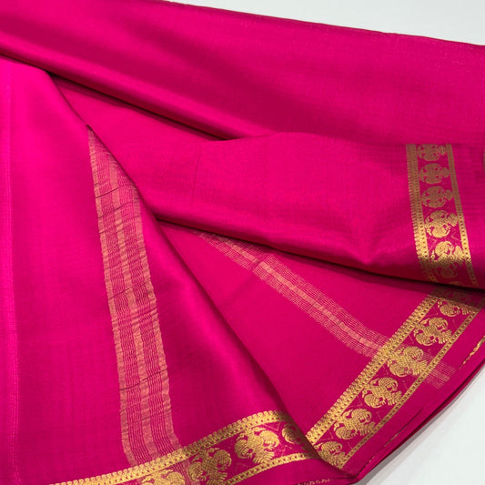 Pure Mysore Crepe Silk Saree