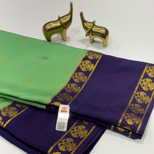 Pure Mysore Crepe Silk Saree