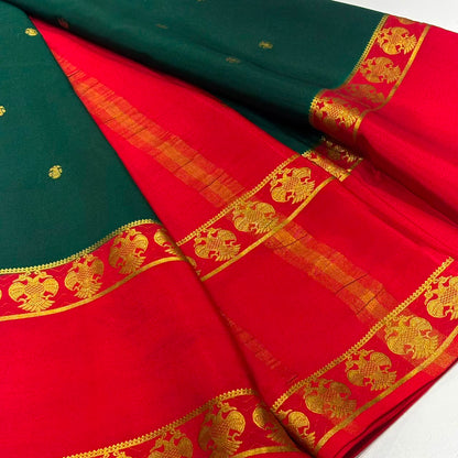 Pure Mysore Crepe Silk Saree