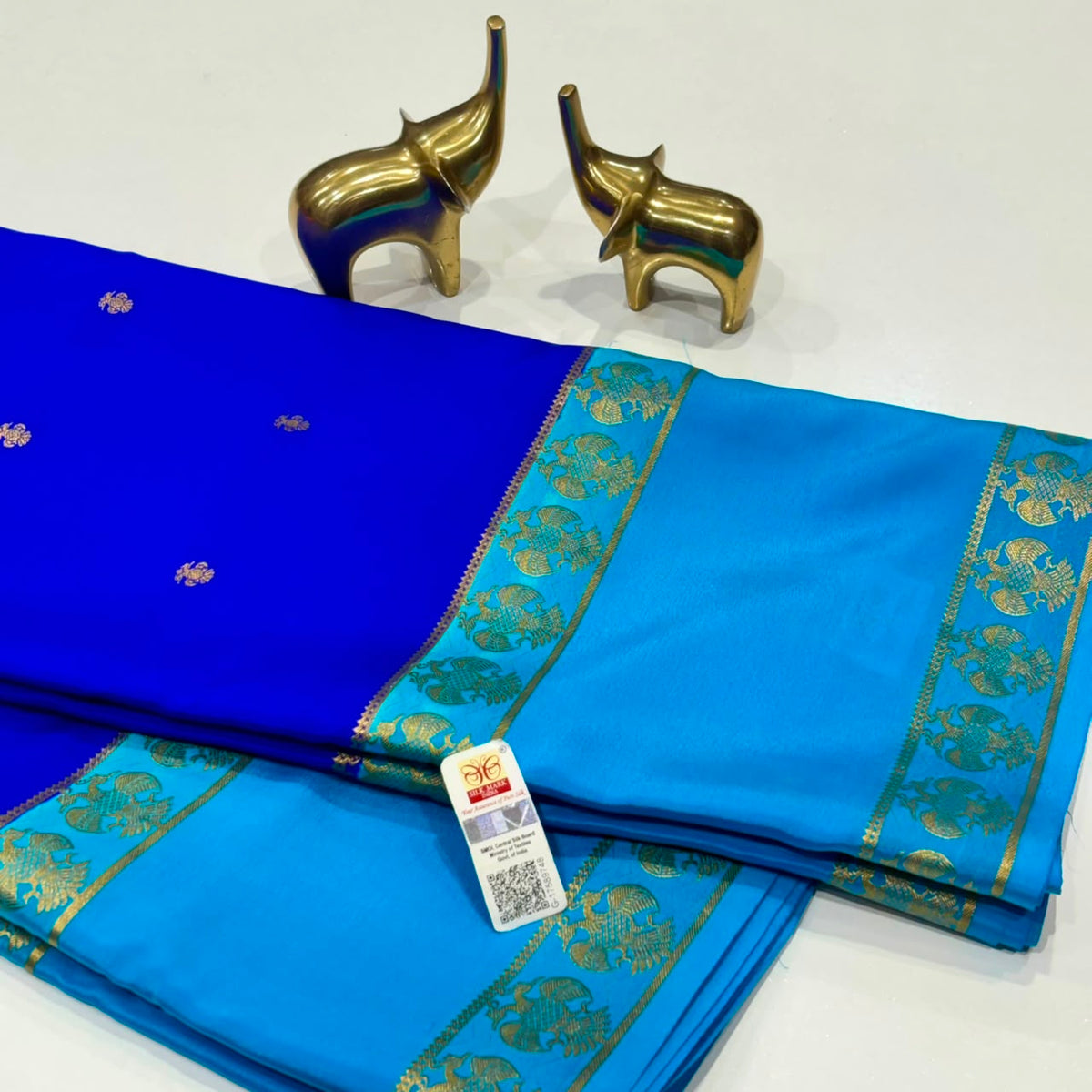 Pure Mysore Crepe Silk Saree