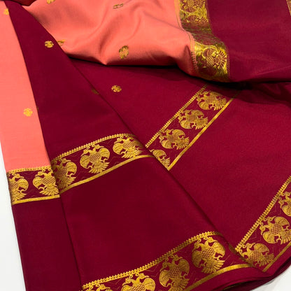 Pure Mysore Crepe Silk Saree