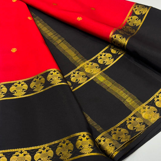 Pure Mysore Crepe Silk Saree