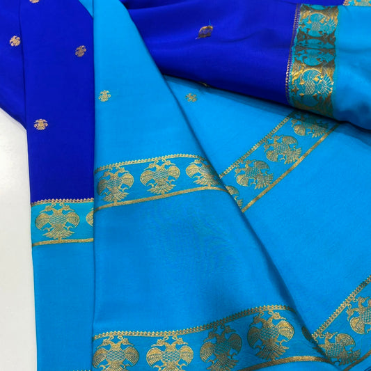 Pure Mysore Crepe Silk Saree