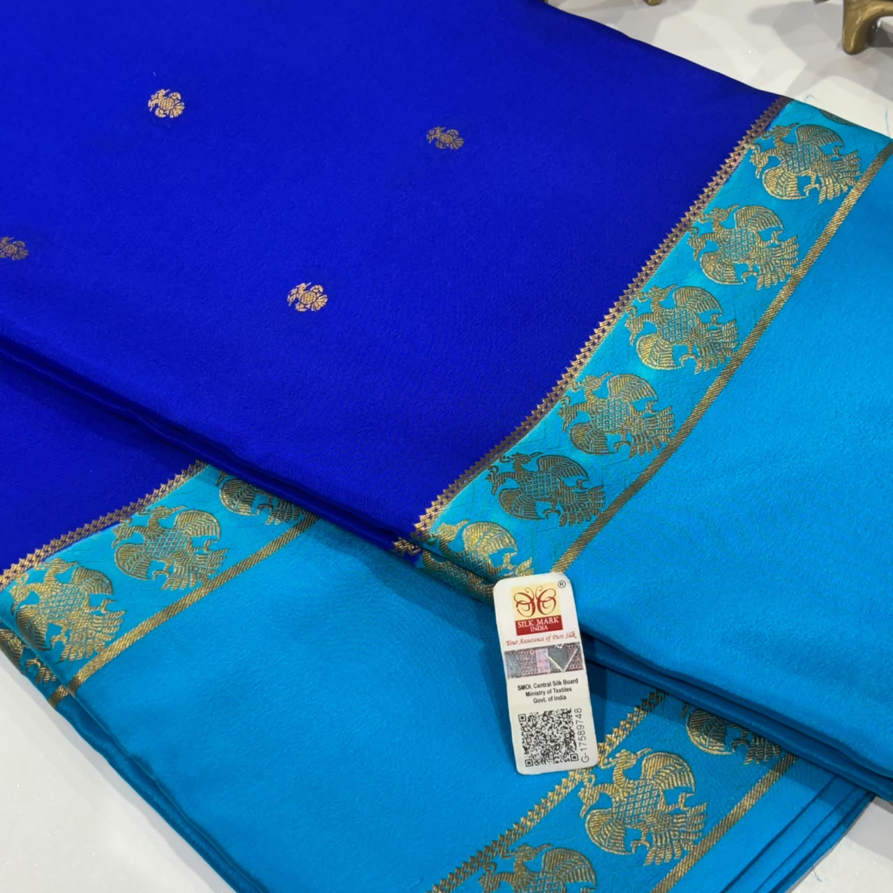 Pure Mysore Crepe Silk Saree