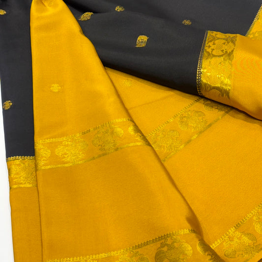 Pure Mysore Crepe Silk Saree