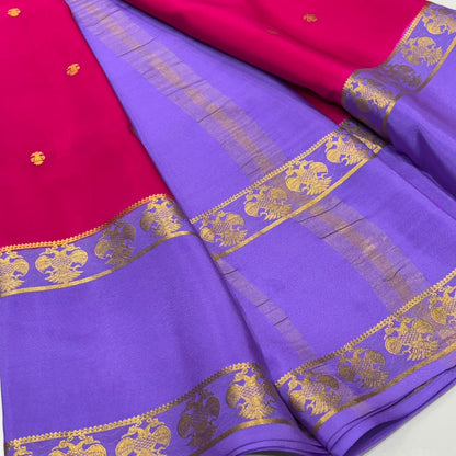 Pure Mysore Crepe Silk Saree