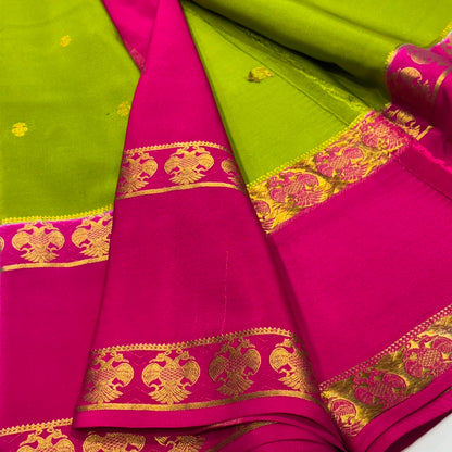 Pure Mysore Crepe Silk Saree