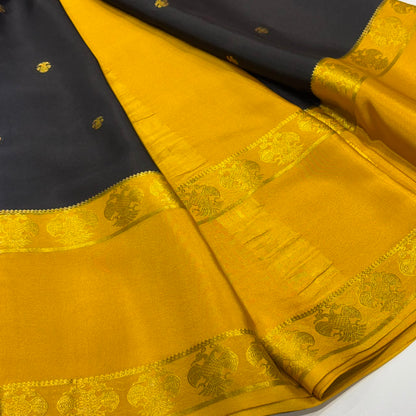 Pure Mysore Crepe Silk Saree